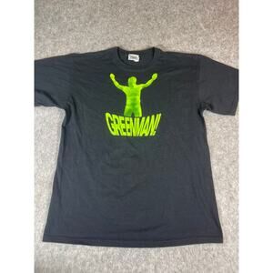 Its Always Sunny In Philadelphia Greenman Shirt Mens Large Black Graphic Tee
